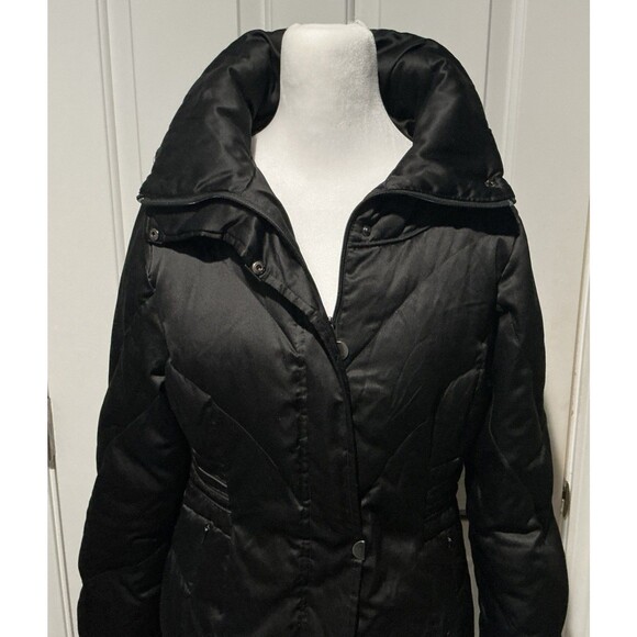 Mackintosh New England Down Puffer Coat Quilted Removable Hood Size Medium - Picture 1 of 8